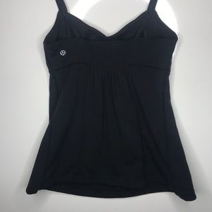 Lululemon Black Sports Bra Tank